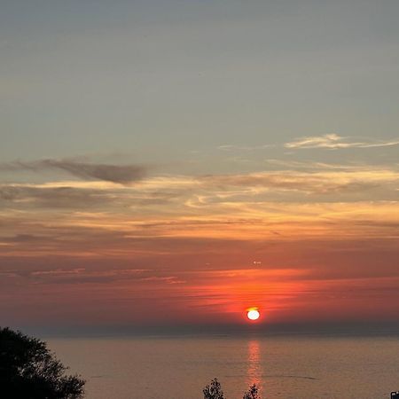 Appartement Terrasse Face Mer Villerville Esterno foto