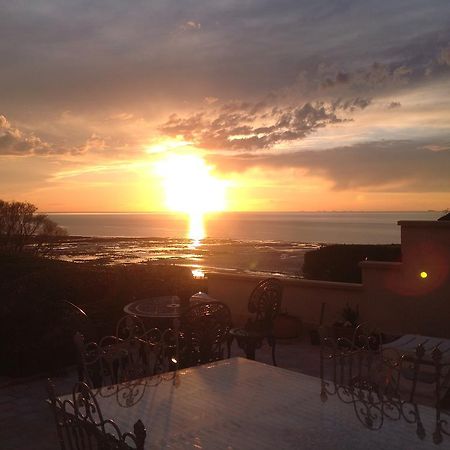 Appartement Terrasse Face Mer Villerville Esterno foto