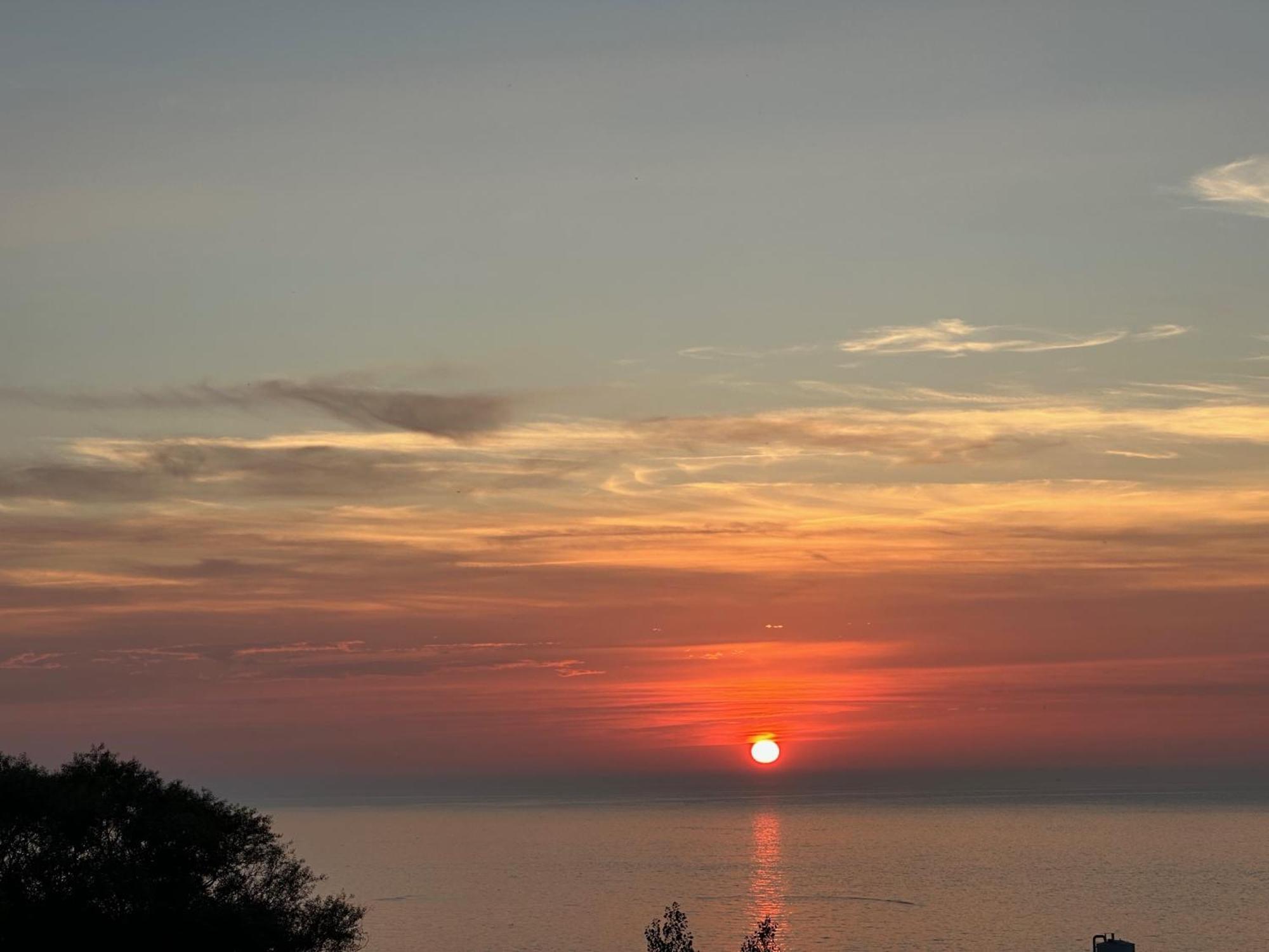 Appartement Terrasse Face Mer Villerville Esterno foto