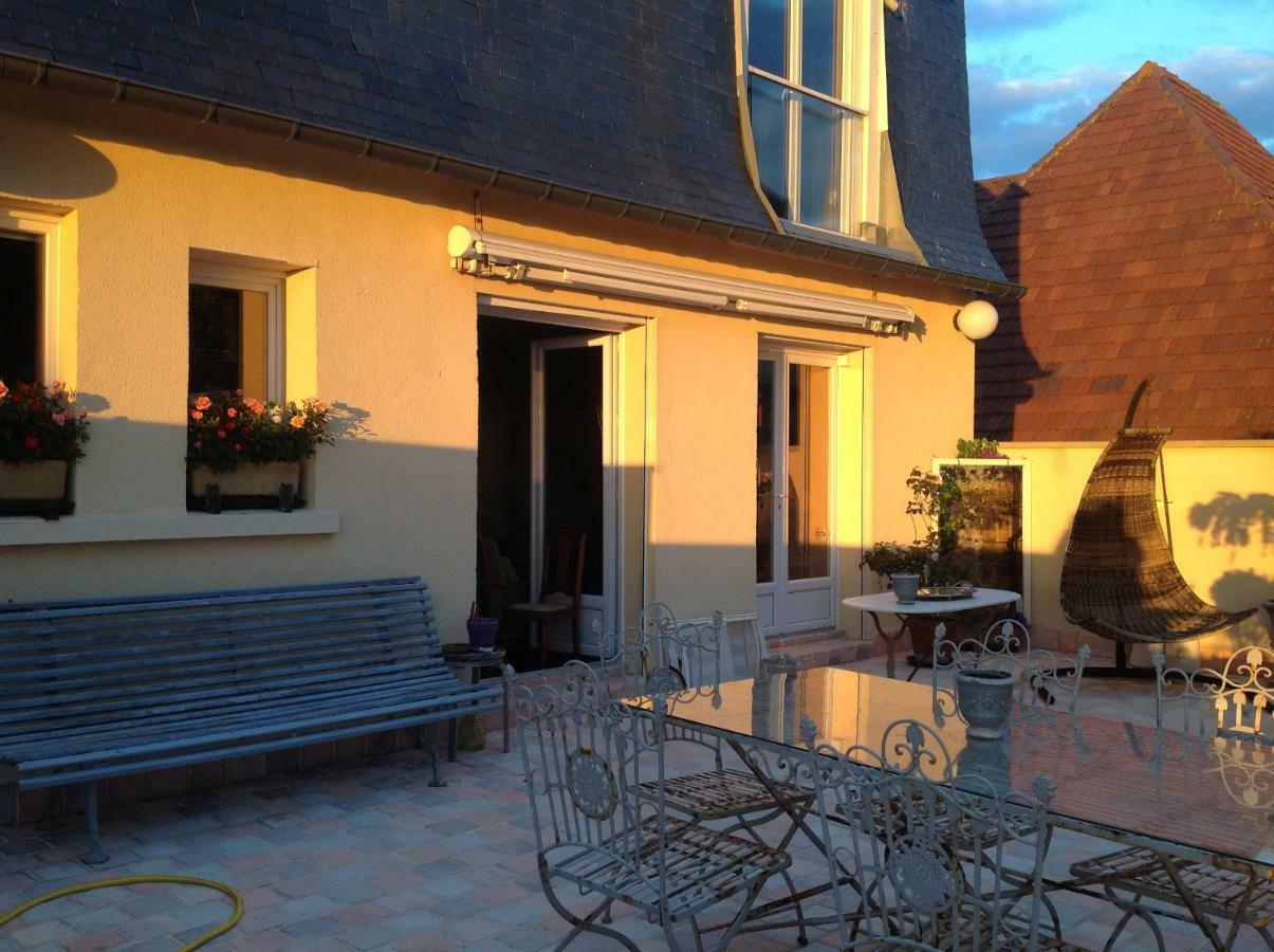 Appartement Terrasse Face Mer Villerville Esterno foto