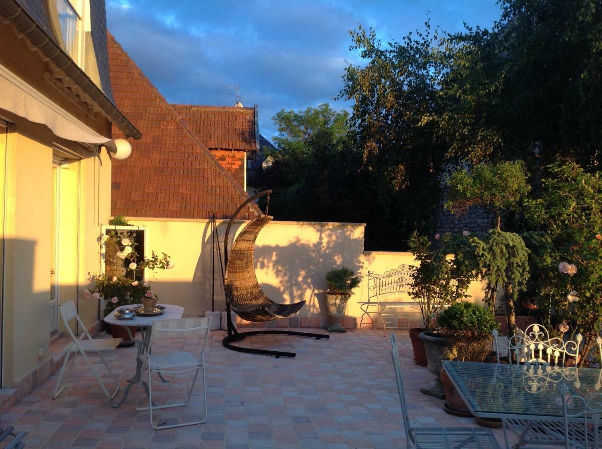 Appartement Terrasse Face Mer Villerville Esterno foto